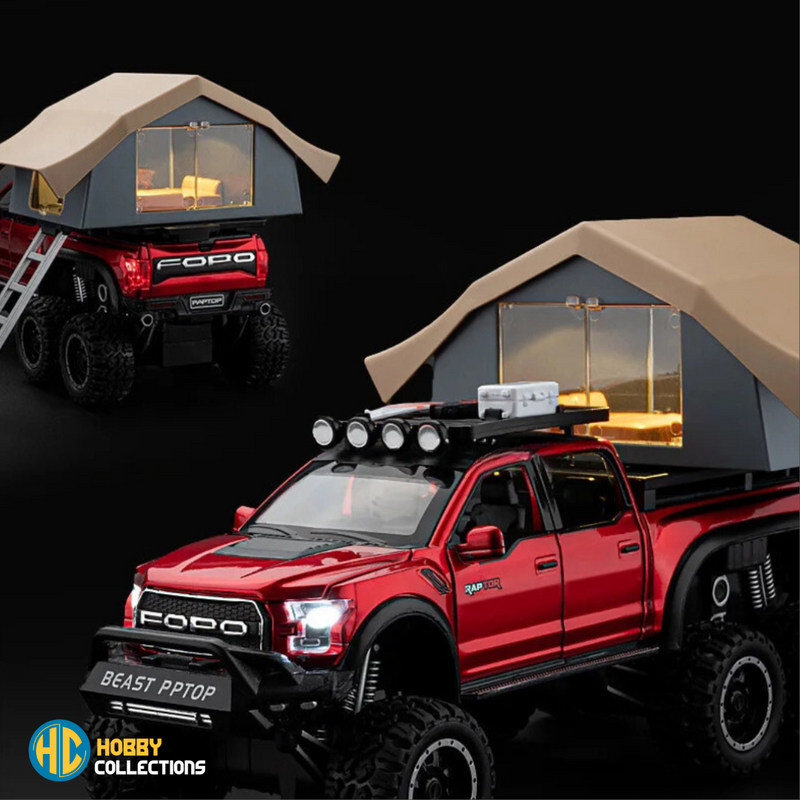 Ford Raptor F150  Camping